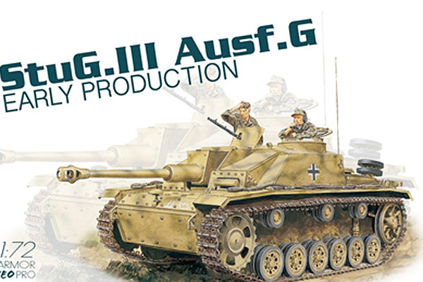 Dragon 1/72 STUG III ASUF G EARLY PROD 7375