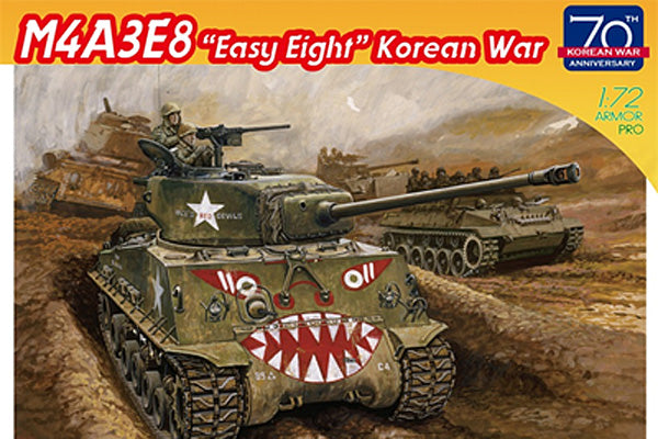 Dragon 1/72 M4A3E8 EASY EIGHT KOREAN WAR 7570