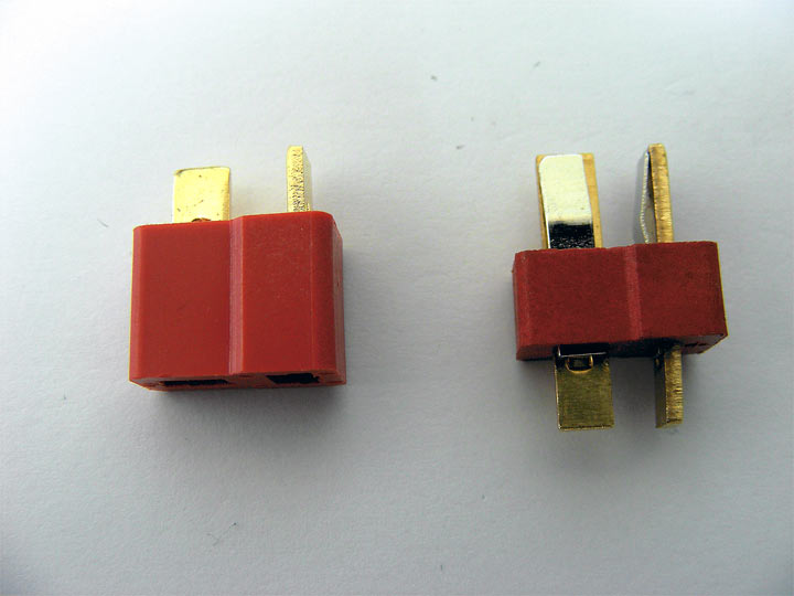 Deans Ultra Connectors with 5 mm heat shrink 5 pairs