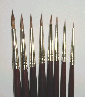 Brushes Deluxe Sable 00