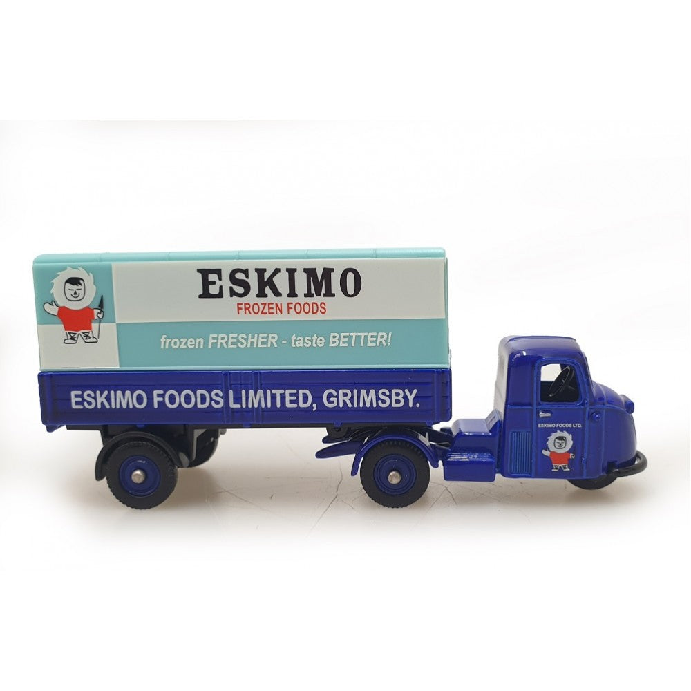 Corgi Trackside OO Gauge SCAMMEL SCARAB BOX TRAILER ESKIMO FOODS DG148017