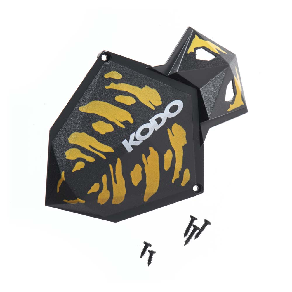 Upper shell Black / yellow Kodo (Box 34)