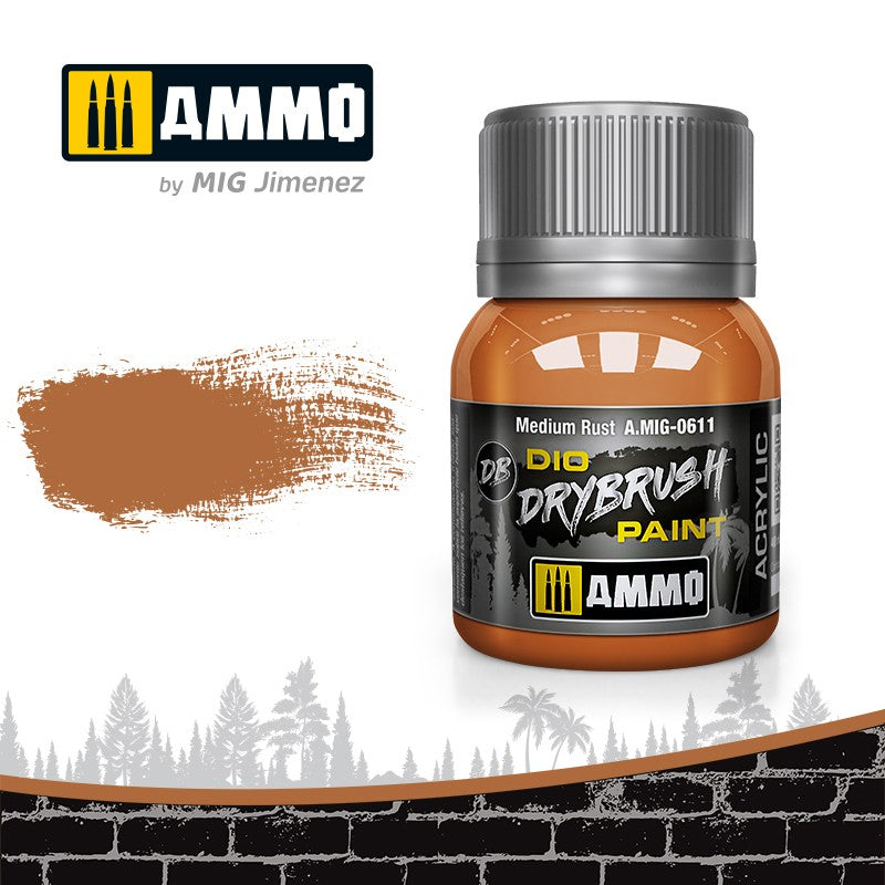 DRYBRUSH Medium Rust AMIG0611