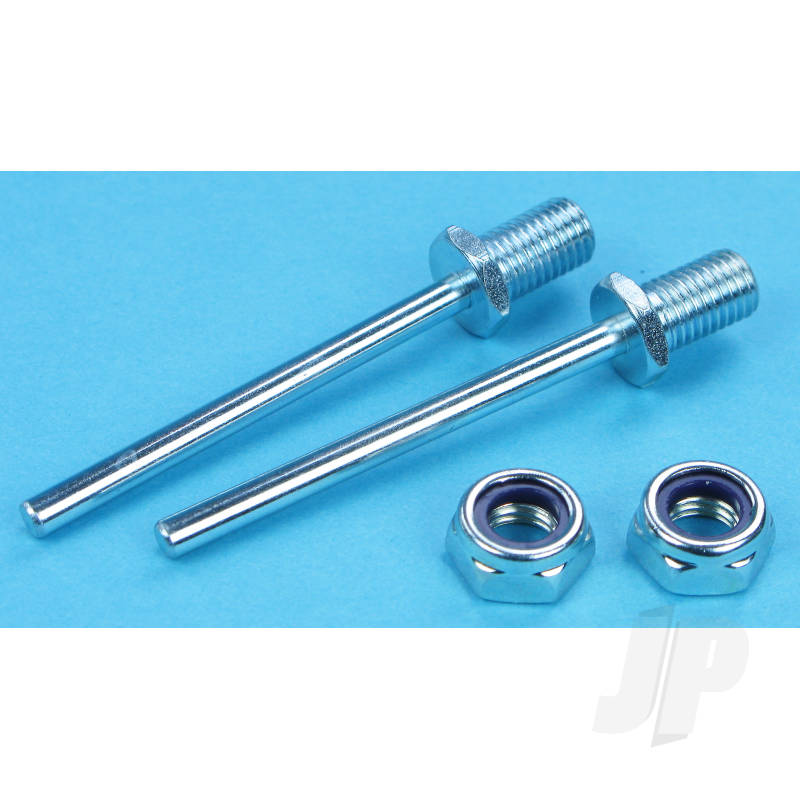 2in L x 3/16in diameter Axle Shaft (2 pcs per package)