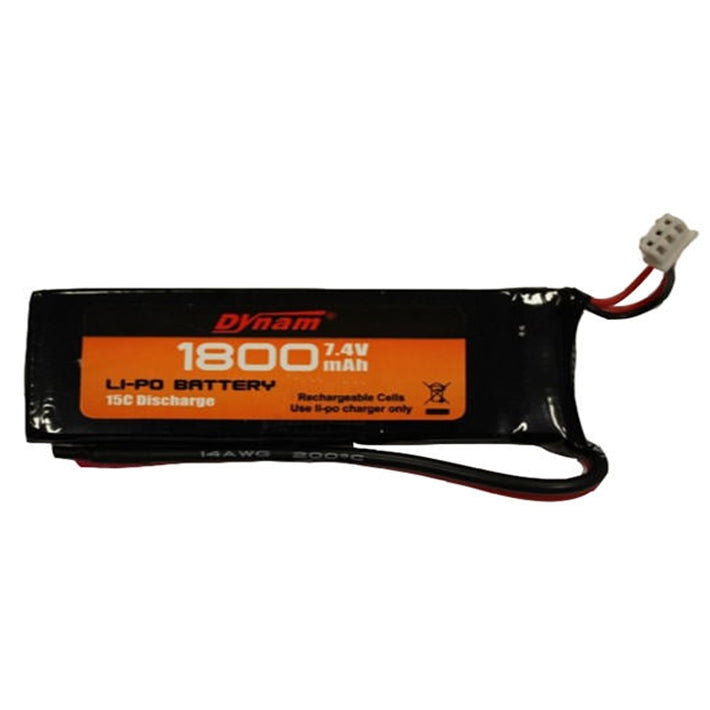 DYNAM SONIC 185 GLIDER LIPOBATTERY PACK 7.4V 1800MAH