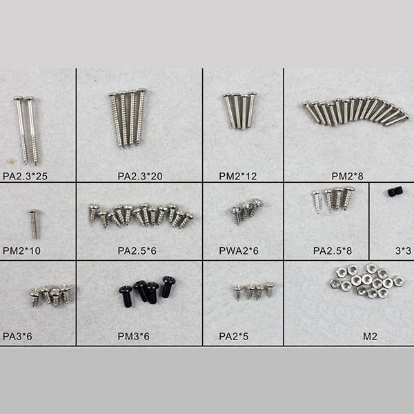 DYNAM TIGER MOTH SCREW SET