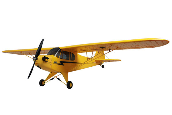 Dynam J3 Piper Cub 1200mm Wingspan - PNP (Inc. 2.4G receiver with 6-Axis Gyro w/ABS)