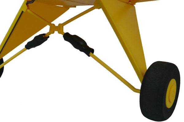 Dynam J3 Piper Cub 1200mm Wingspan - PNP (Inc. 2.4G receiver with 6-Axis Gyro w/ABS)