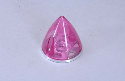 Transparent Spinner 45mm - Pink