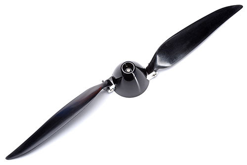 Ripmax Folding Propeller 11 x 8 (4.0mm Shaft) Z-Hub Black