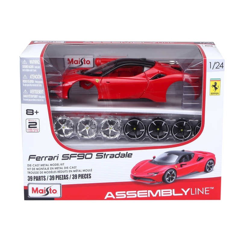 Maisto 1/24Ferrari SF90 Stradale diecast metal/plastic Kit