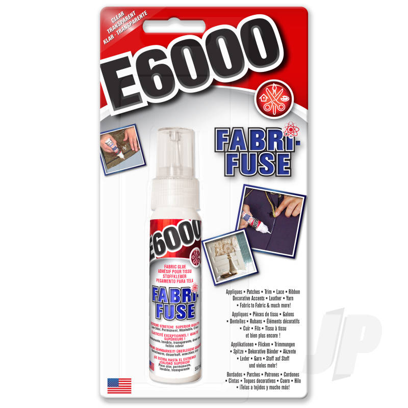 E6000 Fabri-Fuse Clear 59.1ml (Carded)