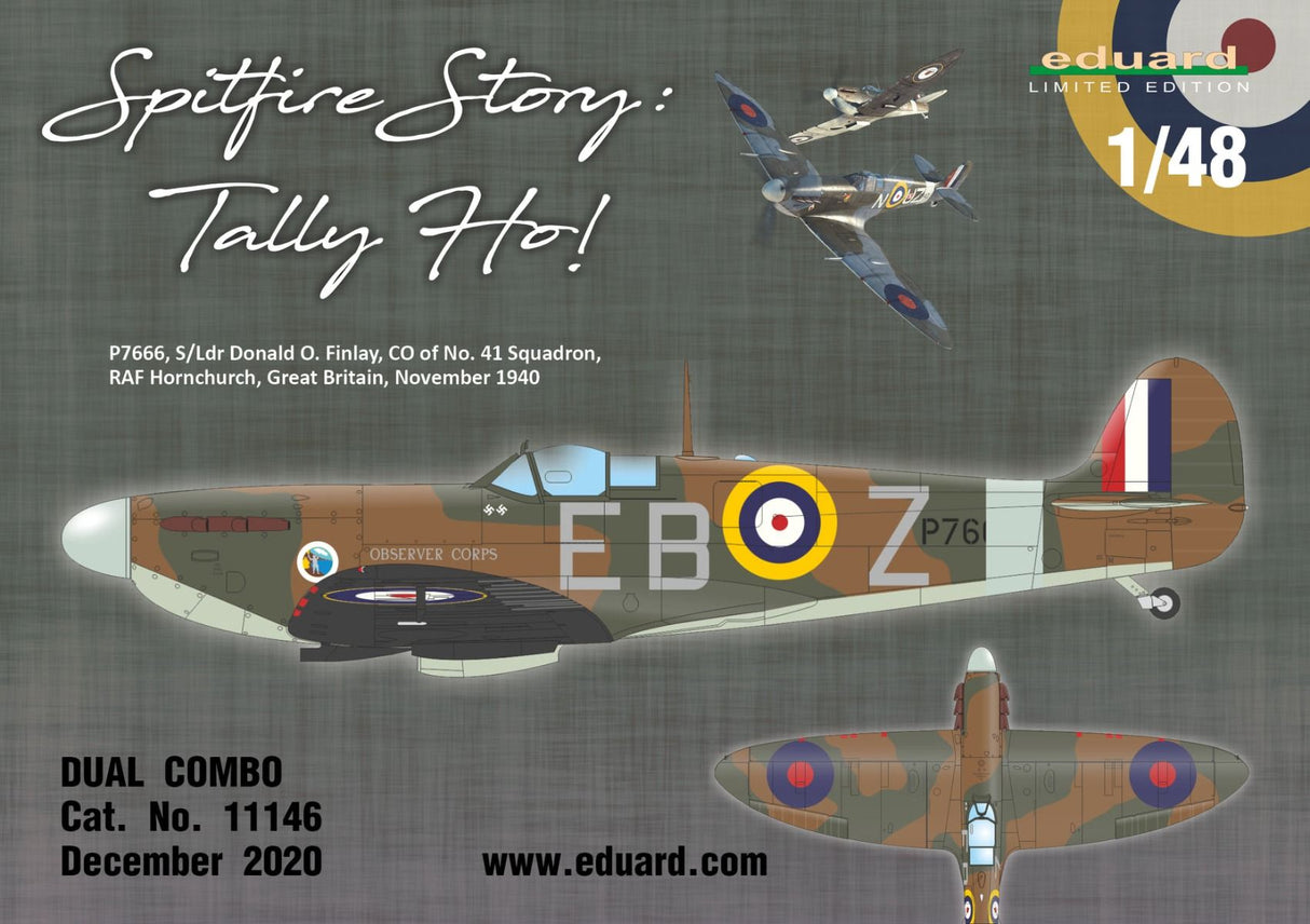 Eduard 1/48 SPITFIRE STORY: Tally ho! Limited edition kit 11146