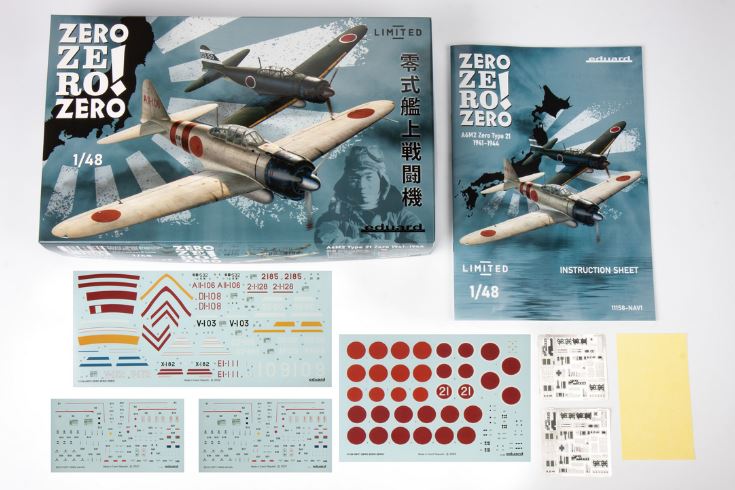 Eduard 1/48 Zero! Zero! Zero! Dual Combo A6M2 Zero Type 21 11158