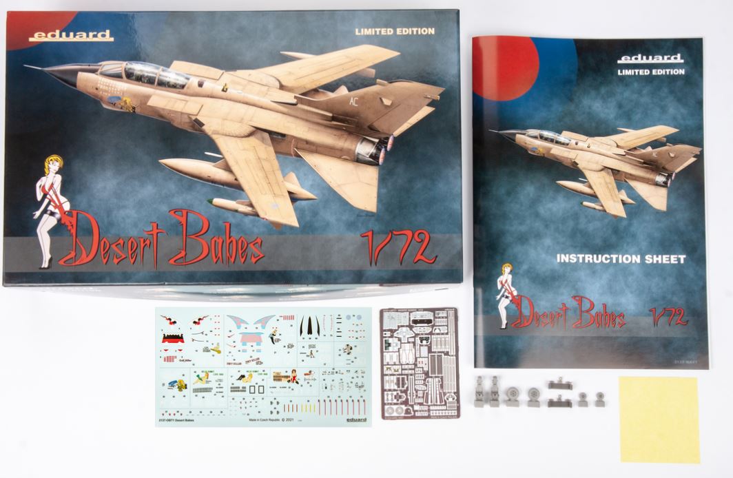 Eduard 1/72 Tornado GR1 Desert Babes Limited Edition EDK2137