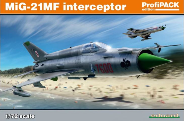 Eduard 1/72 MiG-21MF interceptor Profipack Edition 70141 ED