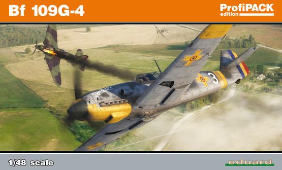 Eduard 1/48 BF-109 G-4 Profipack Edition EDK82117 kit