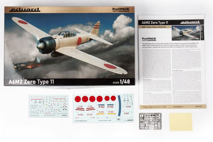 EDUARD 1/48 A6M2 Zero Type 11 ProfiPACK 82211