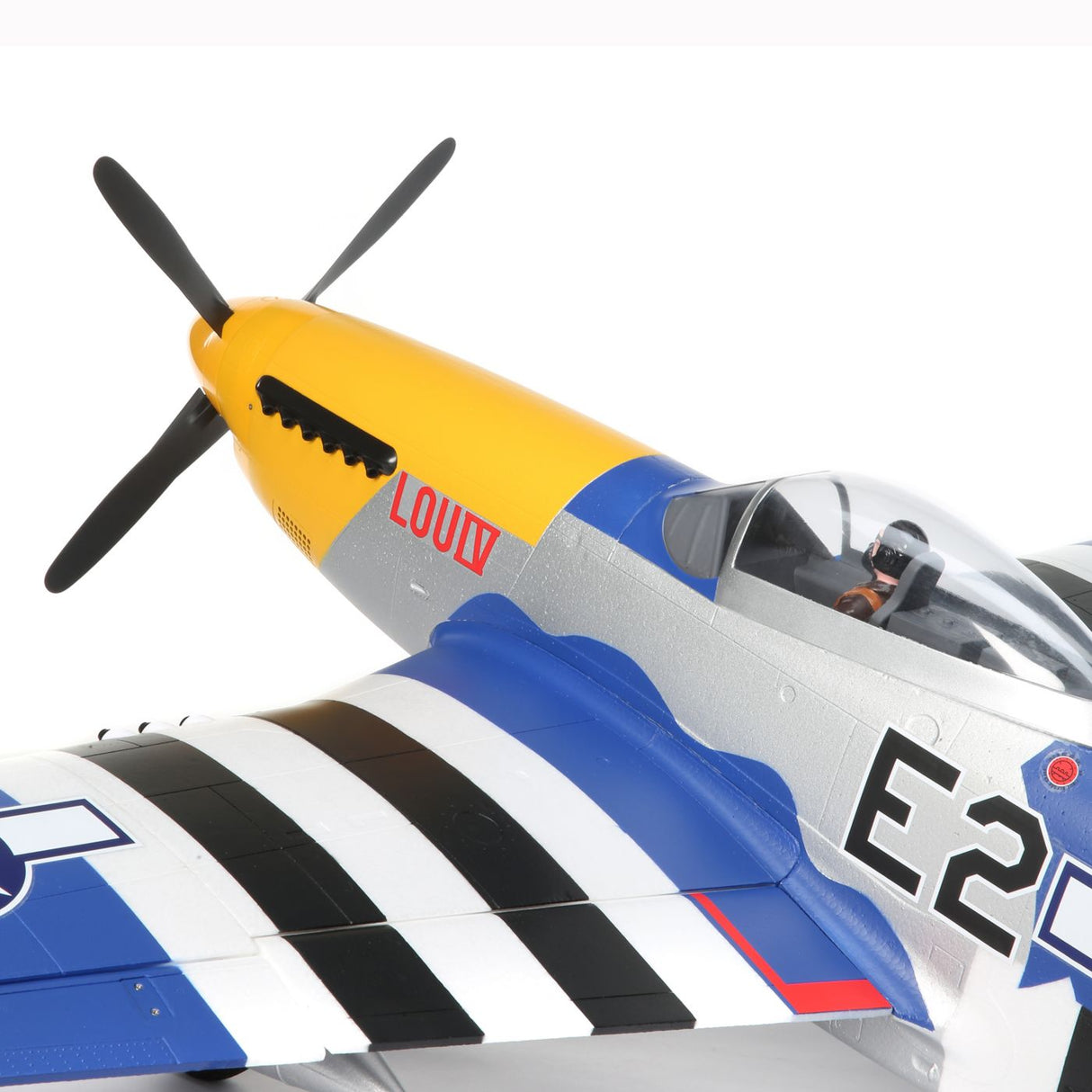 E-Flite P-51D Mustang 1.5m BNF Basic with Smart