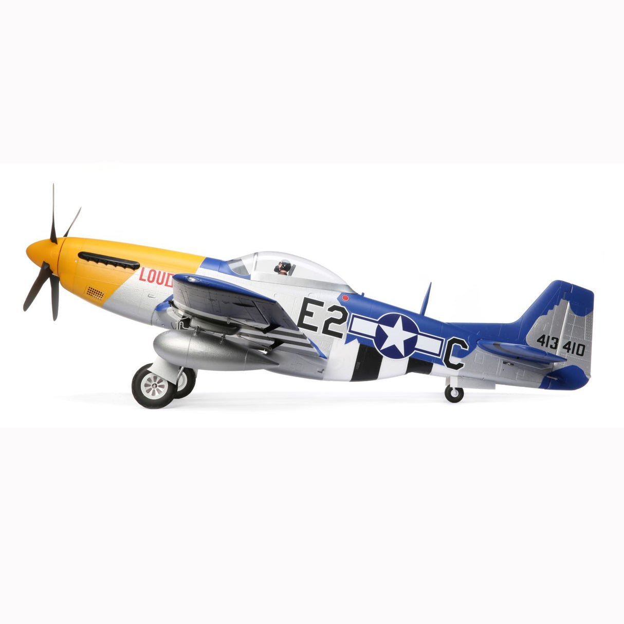 E-Flite P-51D Mustang 1.5m BNF Basic with Smart