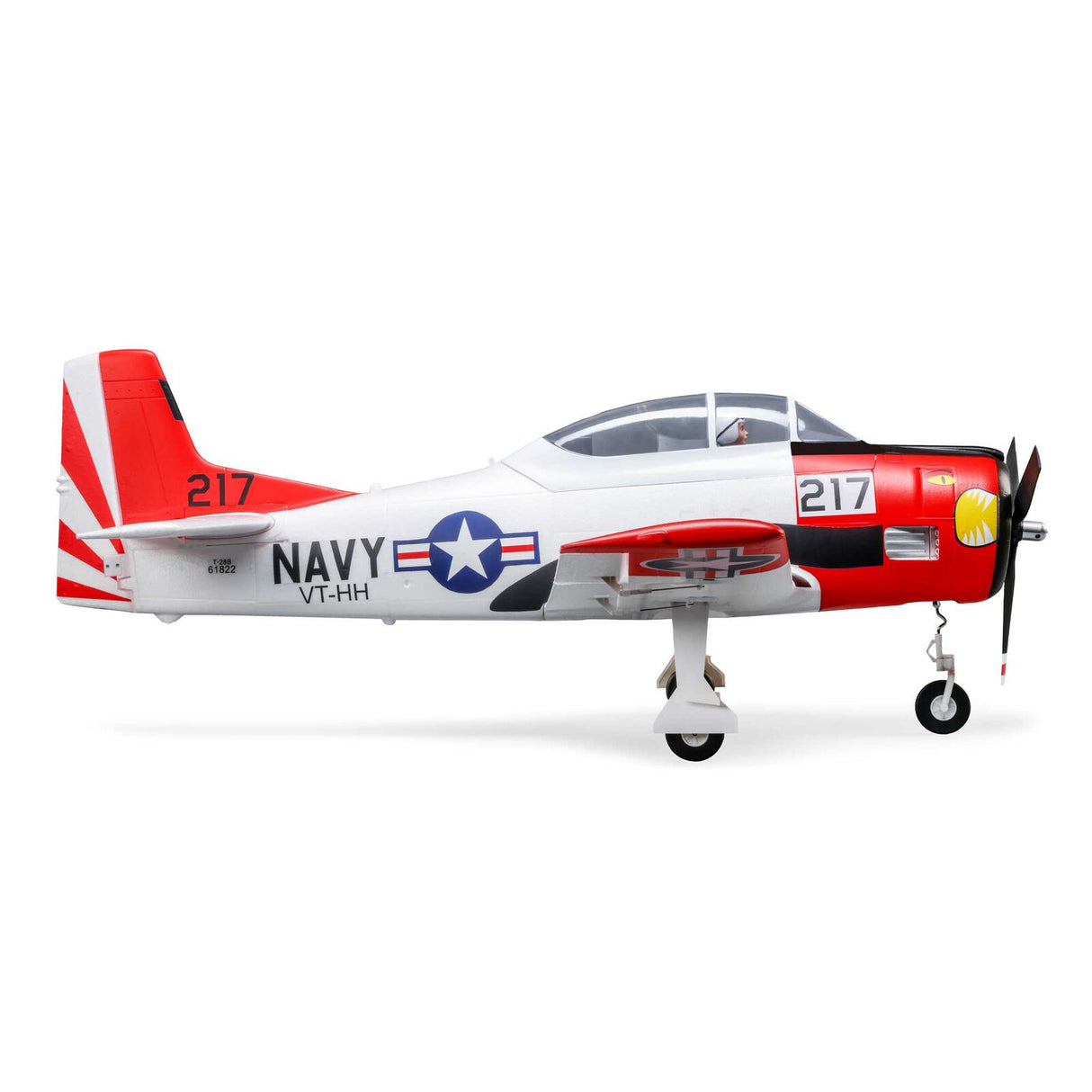 E-Flite  T-28 Trojan 1.2m PNP with Smart