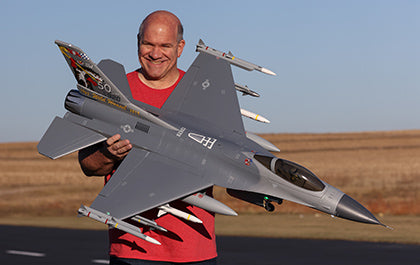 E-Flite F-16 Falcon 80mm EDF ARF+ (no Power system)