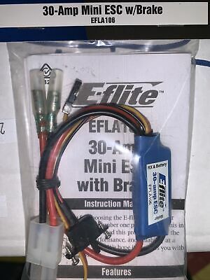 E-flite 30-Amp Mini ESC w/Brake EFLA106 (BOX 78)