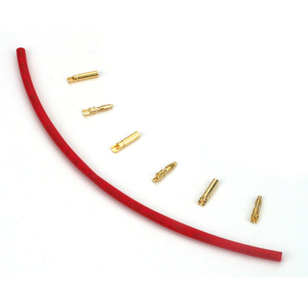 Gold Bullet Connector Set 2mm (3)