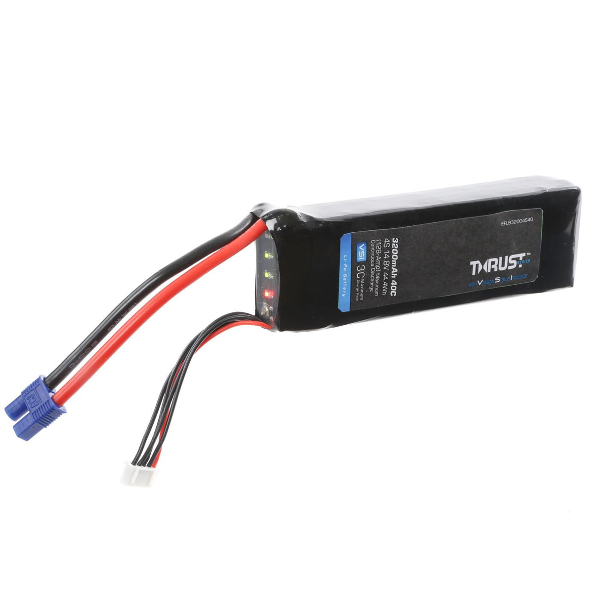 Thrust VSI 14.8V 3200mAh 4S 40C LiPo Battery