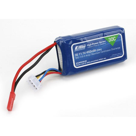 Blade 180 CFX Battery 450mAh 3S with JST Conn