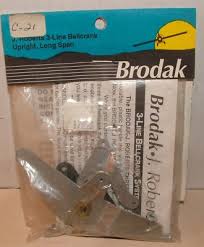 Brodak 3 line Bellcrank System Upright Long Span