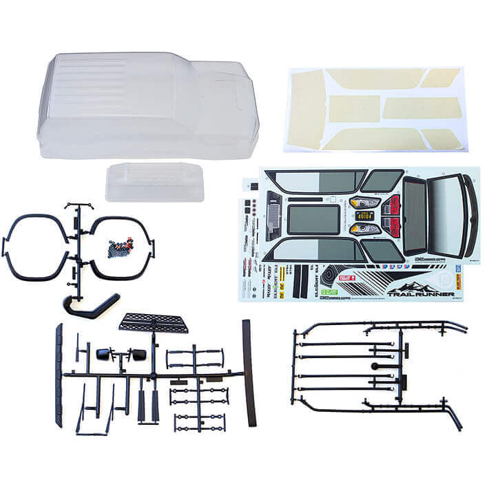 ELEMENT RC TRAILRUNNER BODYCLEAR WITH ACCESSORIES