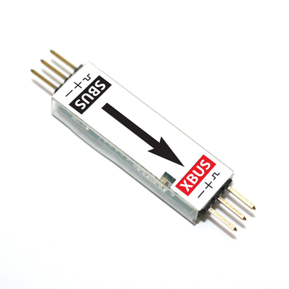 S.Bus (Input) to XBus (Output) Signal Converter