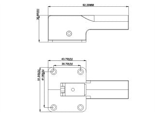 Pichler Electric retract (XL) steerable nose unit