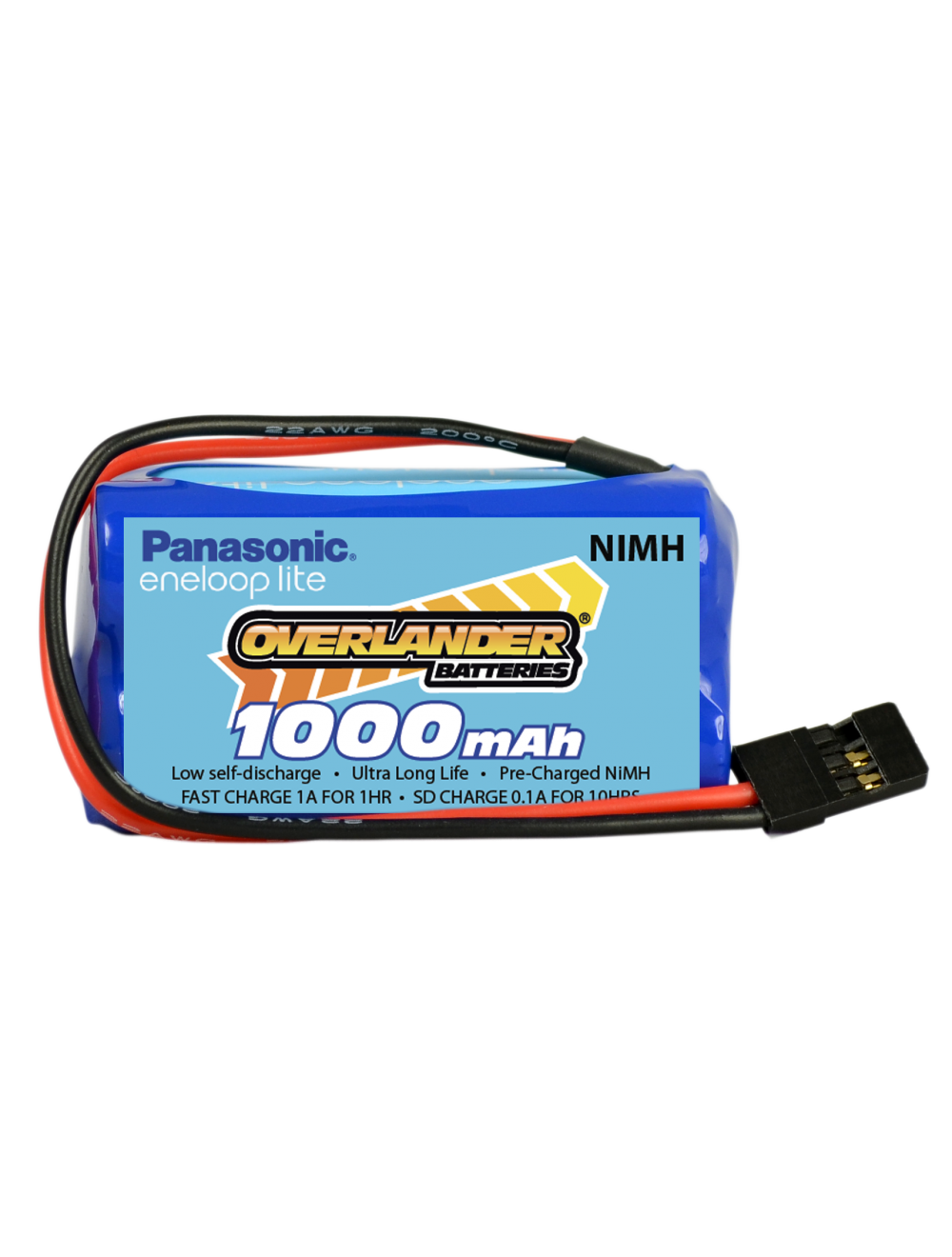 Panasonic Eneloop Lite AA 1000mAh 4.8V Square NiMH Battery
