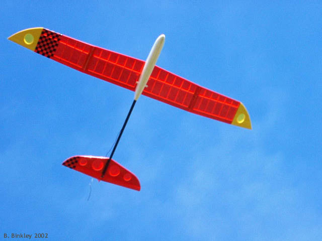 TelTech Eric-HLG Model glider arf 2 channel