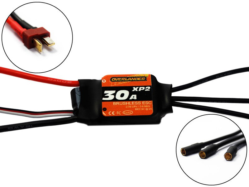 Overlander XP2 30A Brushless ESC - RTF - SKU 2724