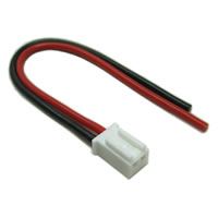 Etronix Male Micro Connector With 10cm 20AWG Silicone Wire