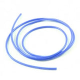 16swg SILICONE WIRE BLUE (100cm)