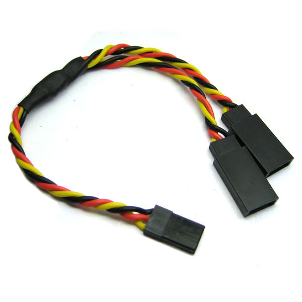 15CM 22AWG JR TWISTED Y EXTENSION WIRE