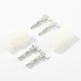 TAMIYA MALE/FEMALE CONNECTOR SET with CRIMPS - Pair