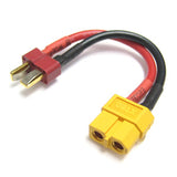 FEMALE XT-60 TO MALE DEAN PLUG CONNECTOR ADAPTOR