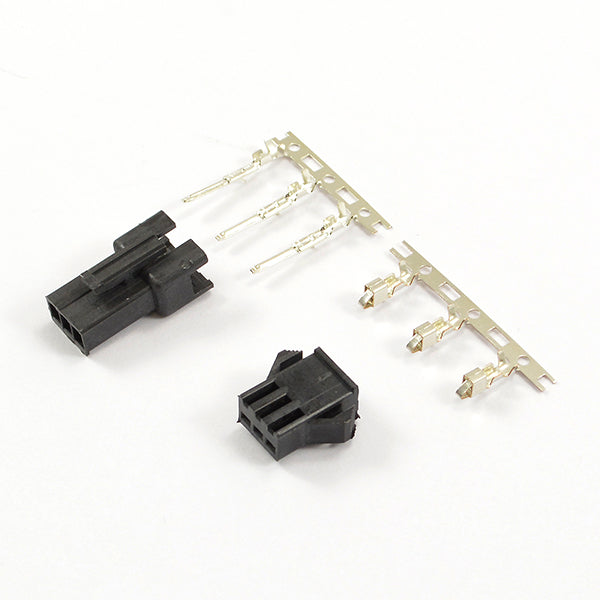 ETRONIX MALE/FEMALE SM2.5 3P BALANCE CONNECTOR - 1 Pair