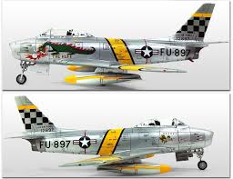 Plastic Kit Academy F-86F Korean War 1:72 scale 12546