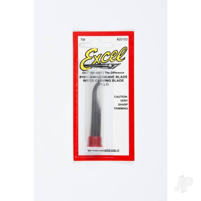 Carving Blade Semi-Concave (2pcs) (Carded)