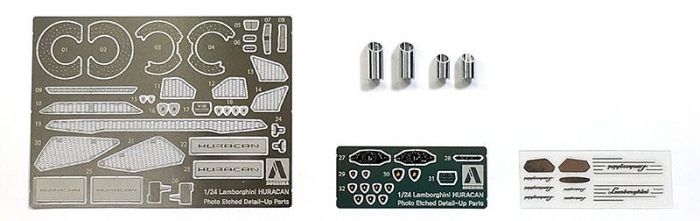 Detail-Up Parts for 1/24 Lamborghini Huracan