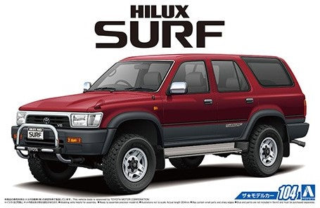 Aoshima 1/24 TOYOTA VZN130G HILUX SURF SSR-X WIDE BODY  91 05698