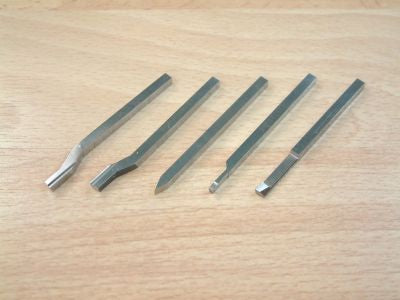 SET OF 5 HSS TURNING TOOLS