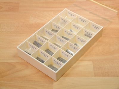 DISPLAY BOX OF 180 HSS DRILLS