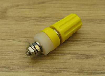 4mm TERMINAL POST YELLOW